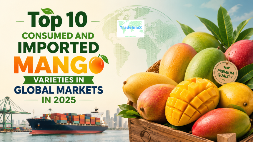 Top 10 Consumed and Imported Mango Varieties in Global Markets in 2025