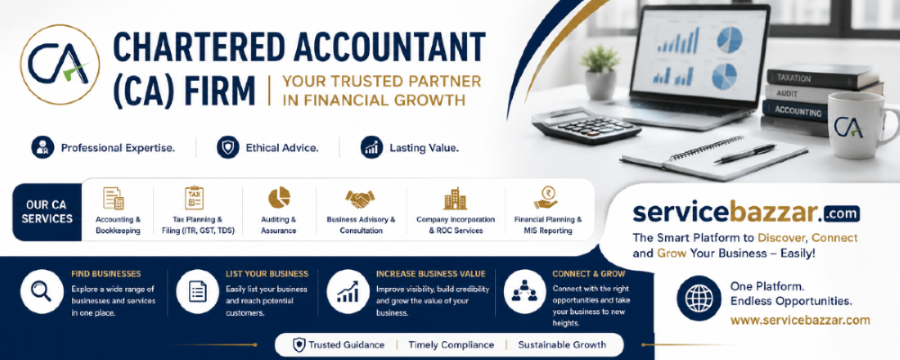 Chartered Accountant Near Me - Service Bazzar