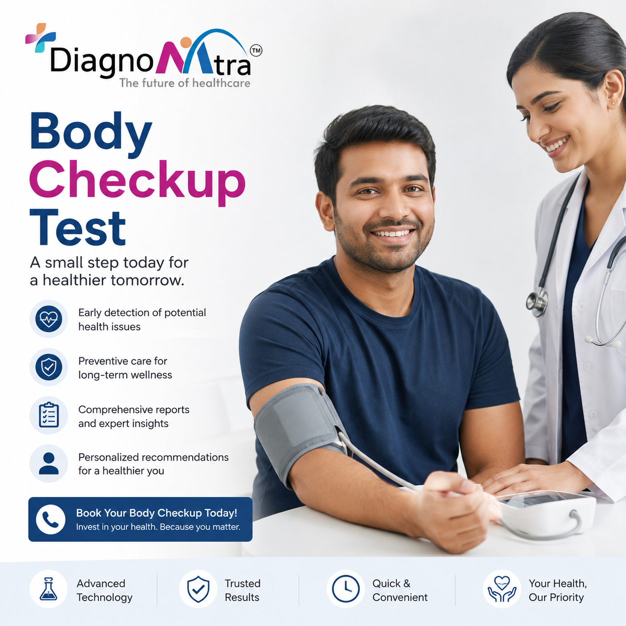 Body Checkup Test: Complete Health Screening for Early Detection