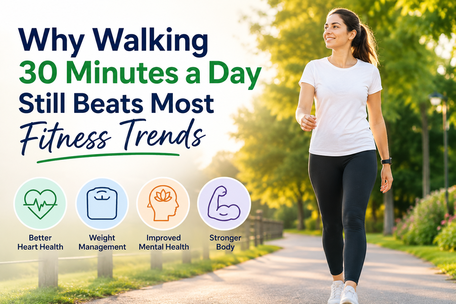 Why Walking 30 Minutes a Day Still Beats Most Fitness Trends