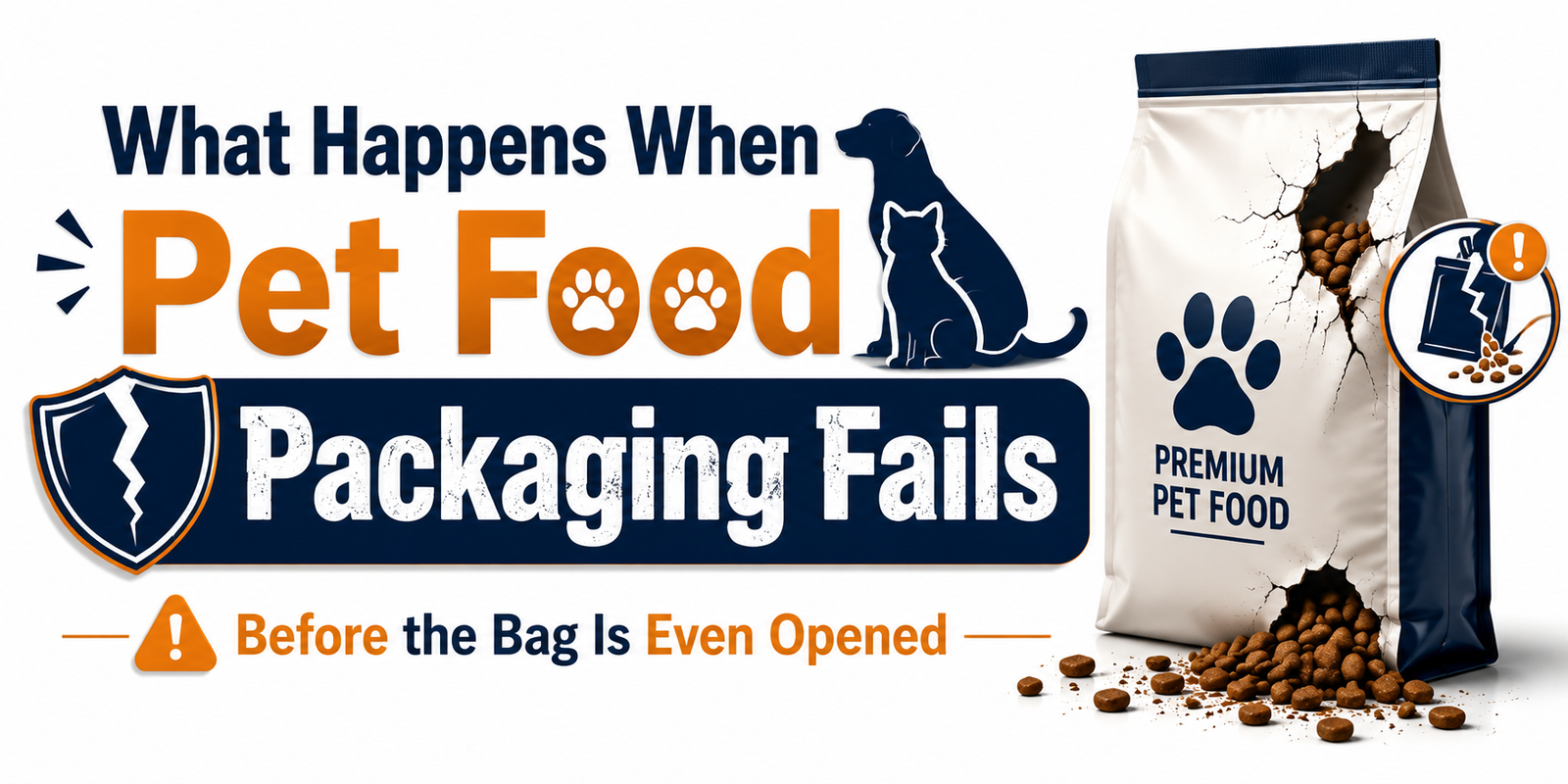 What Happens when Pet Food Packaging Fails Before the Bag Is Even Opened