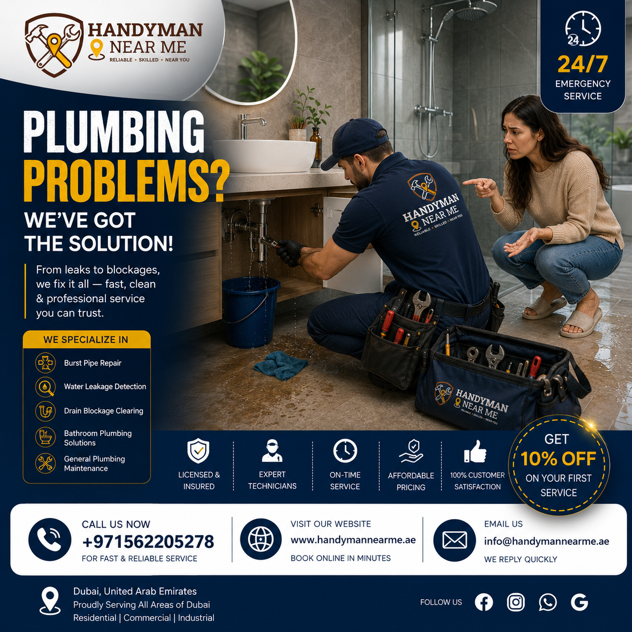 Bathroom Leaks Damaging the Flat Below — How to Stop It