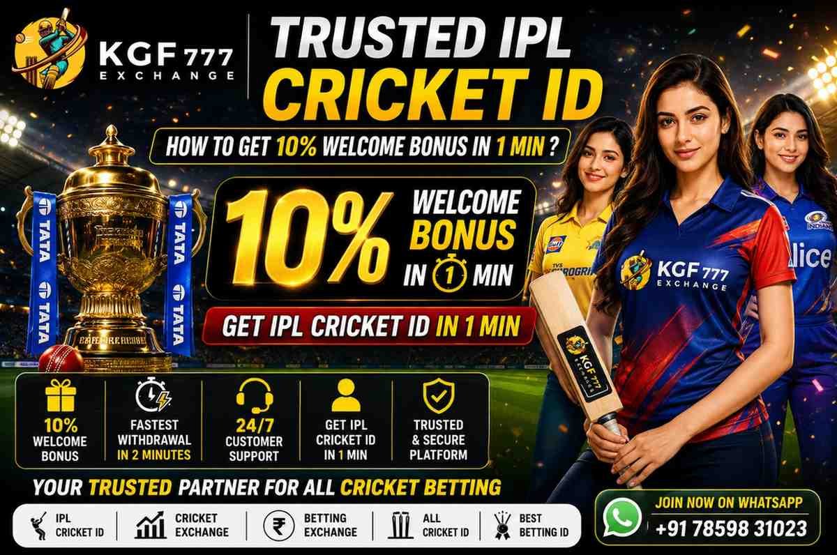 Best IPL Cricket ID - How to Get 10% Welcome Bonus in 1 Min?