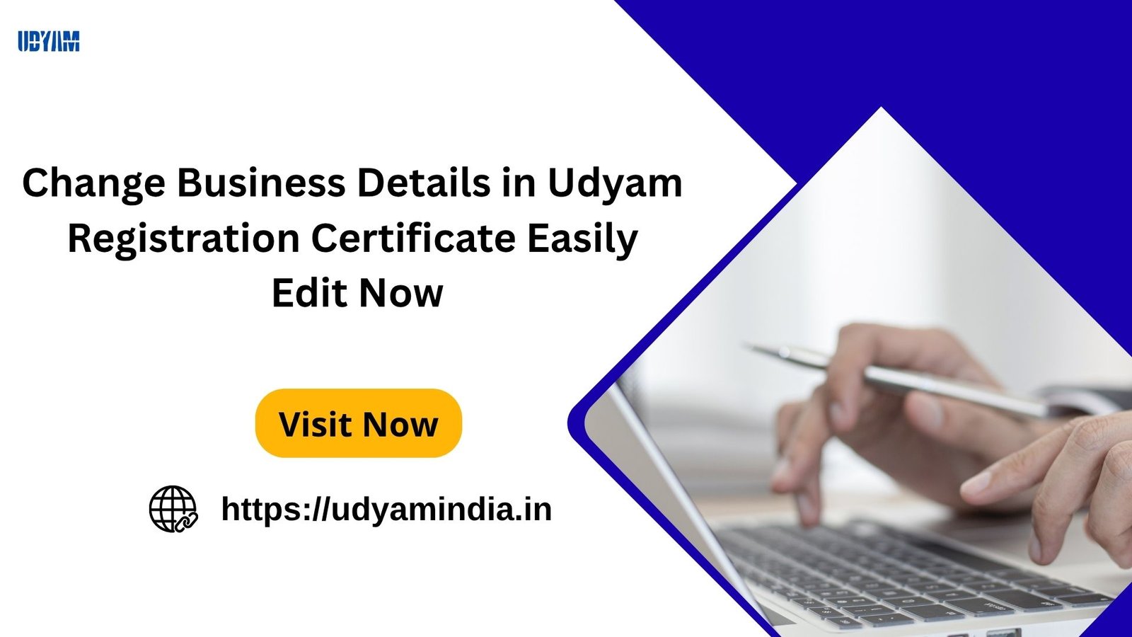 Change Business Details in Udyam Registration Certificate Easily – Edit Now
