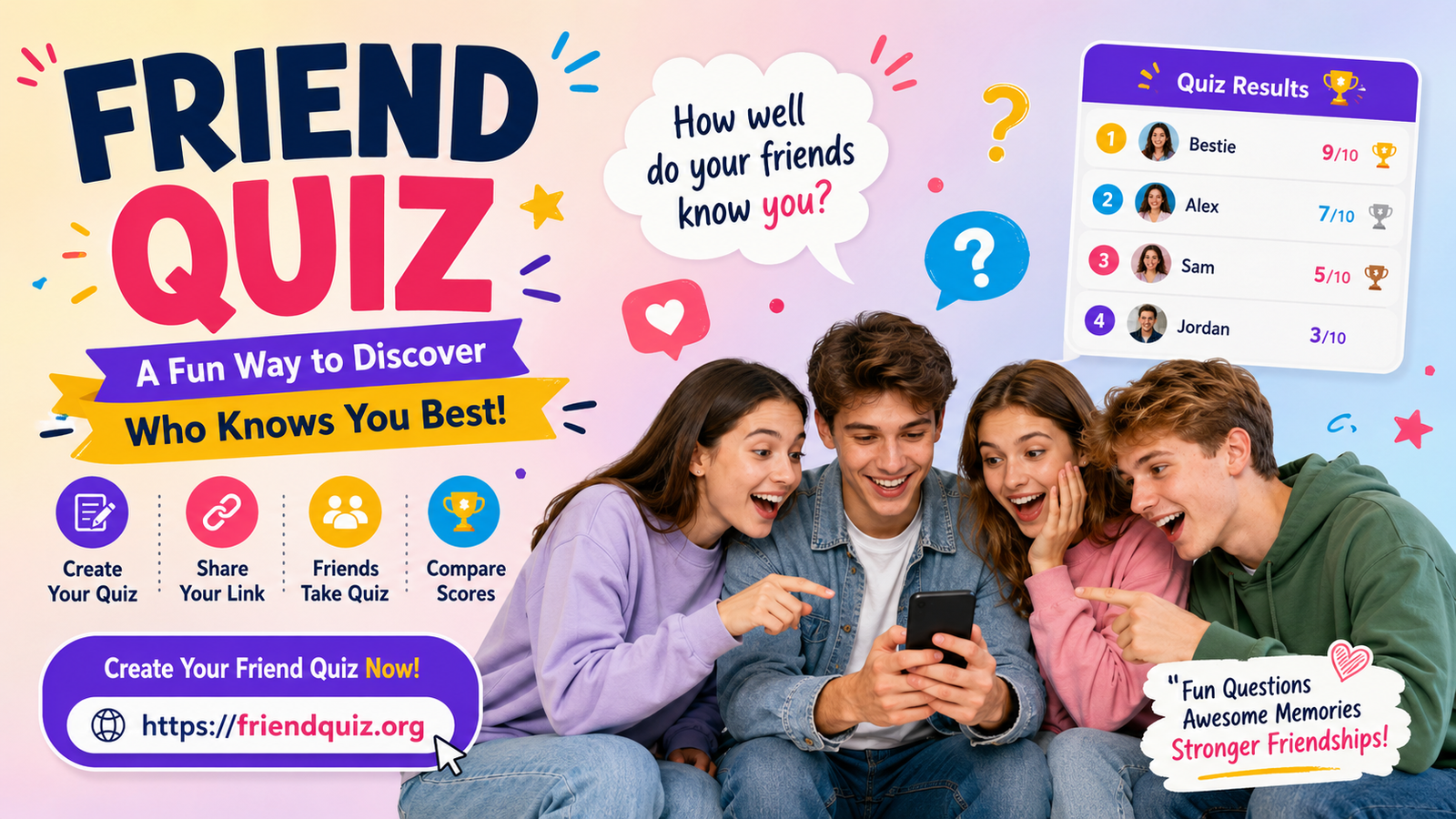 BFF Test: A Fun Way to Discover Your True Best Friend