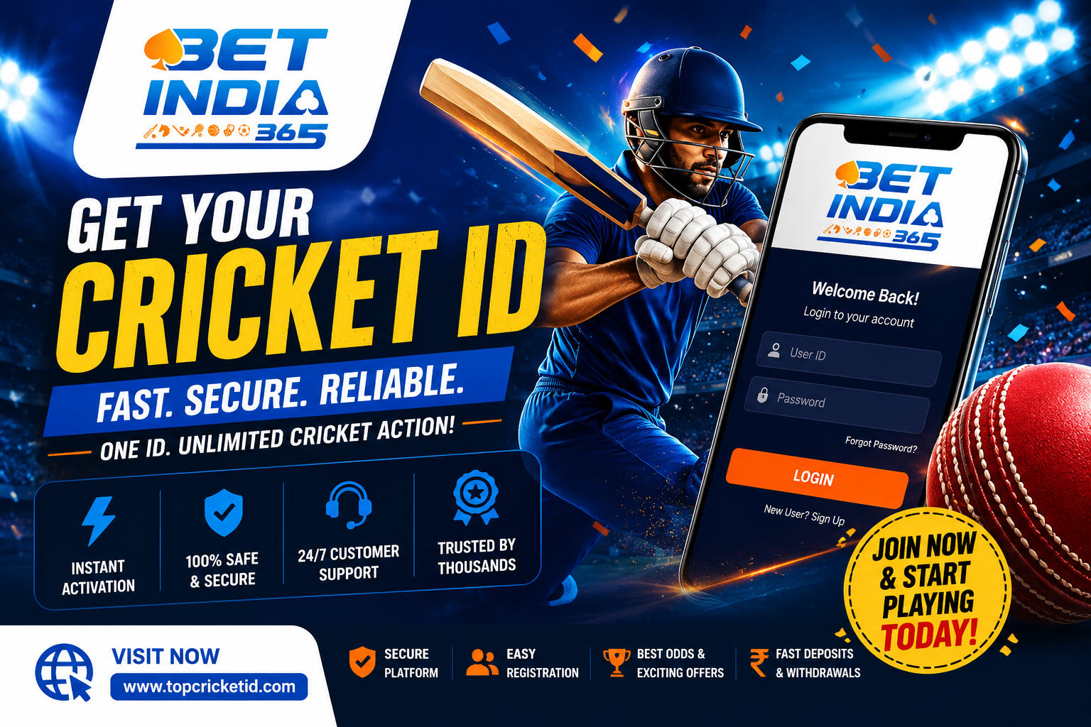 Where Can You Find a Fast and Verified Cricket ID with TopCricketID?