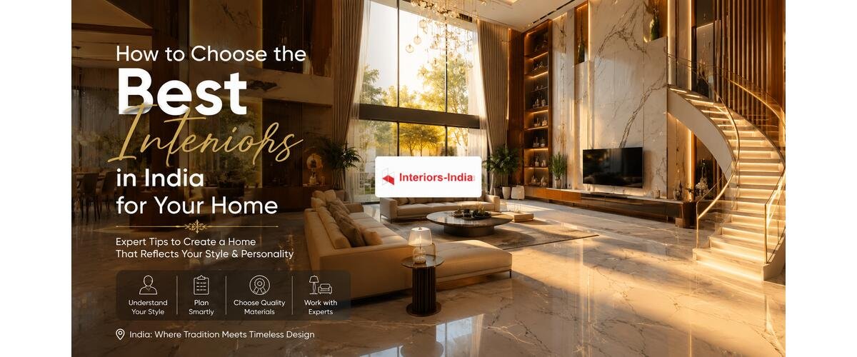 How to Choose the Best Interiors in India for Your Home