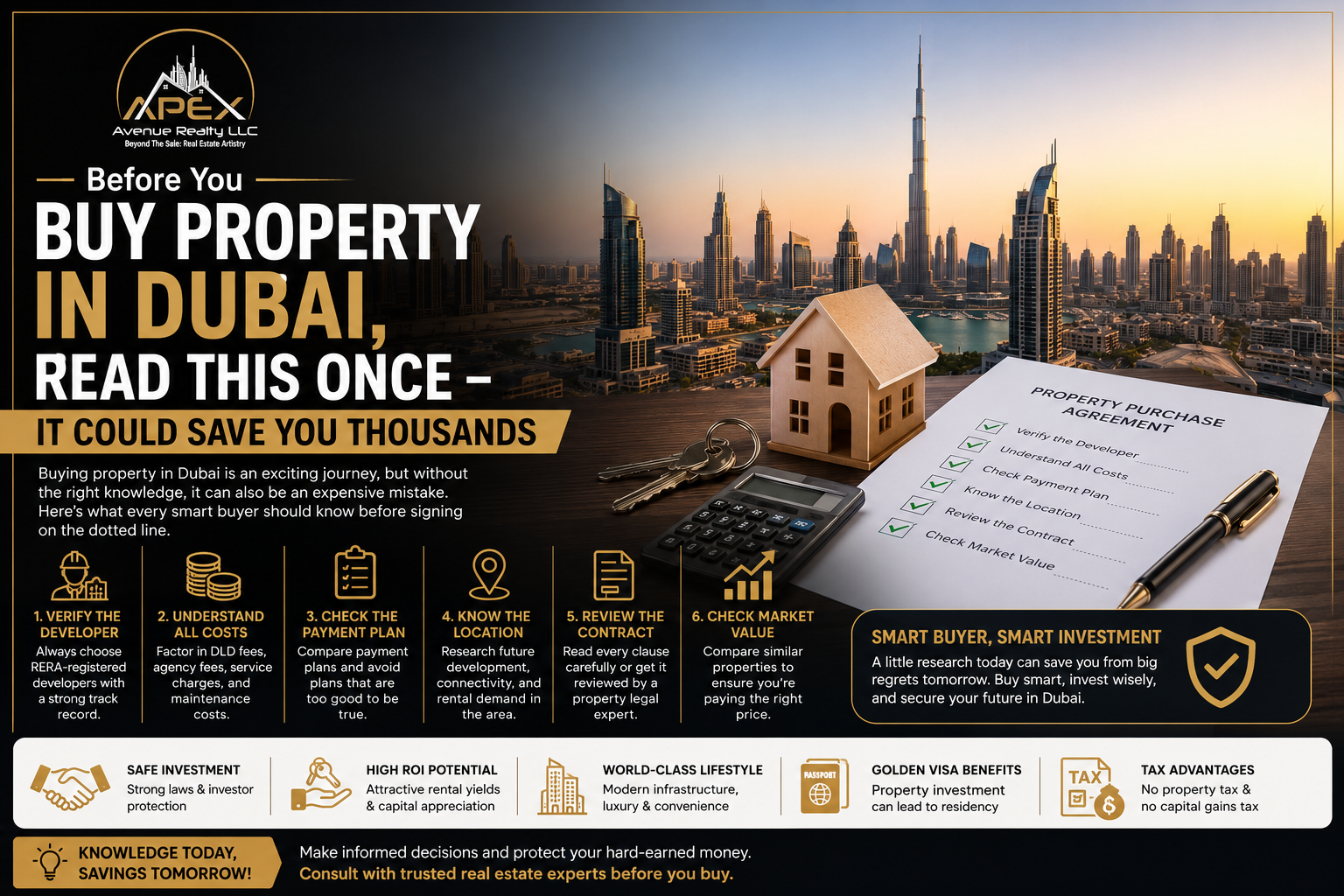 Thinking About Buying Property in Dubai? Don't Make These Common Mistakes