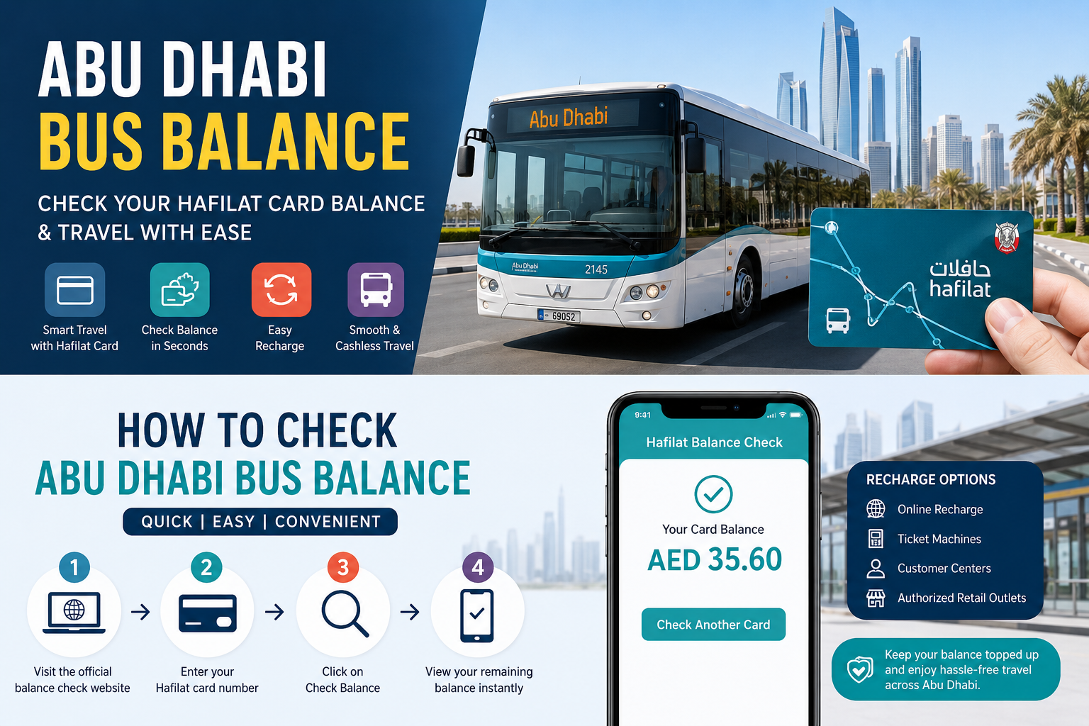 abu dhabi bus balance