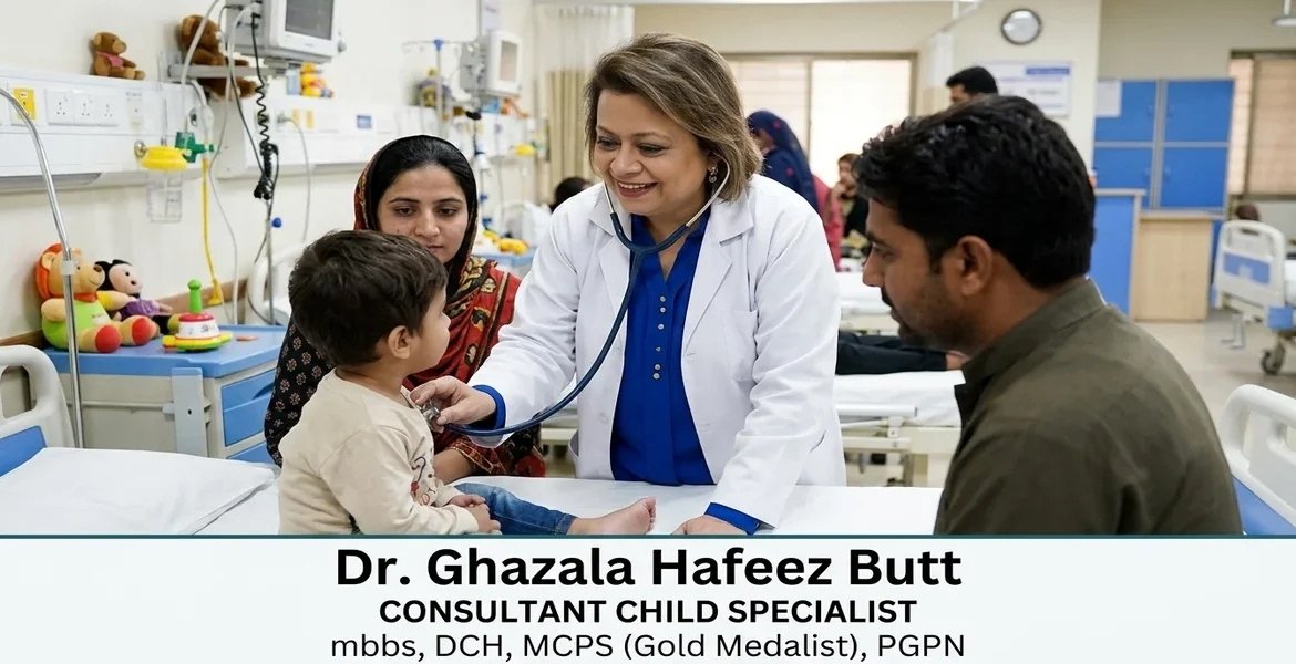 Dedicated Child Specialist Doctor in Lahore – Dr. Ghazala Hafeez Butt