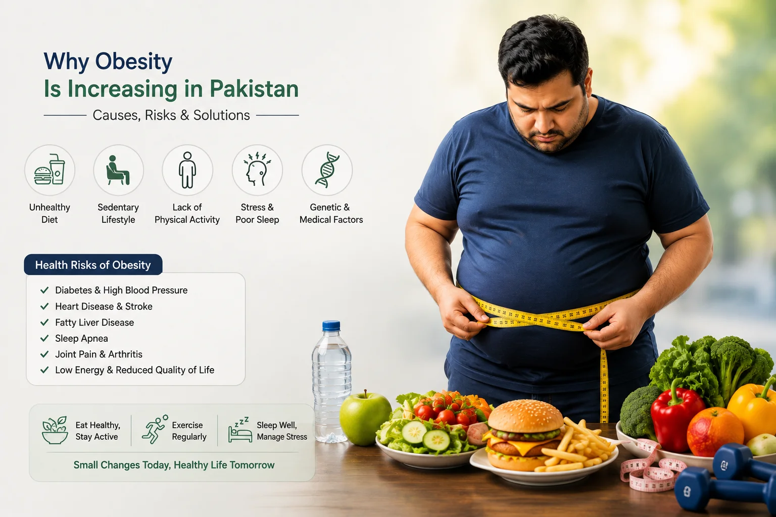 Why Obesity Is Increasing in Pakistan | Causes, Risks, and Prevention