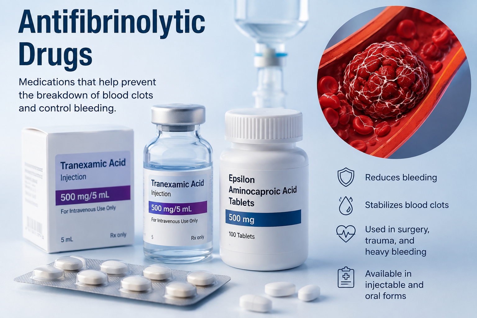 Global Antifibrinolytic Drugs Market: Market Dynamics & Competitive Analysis