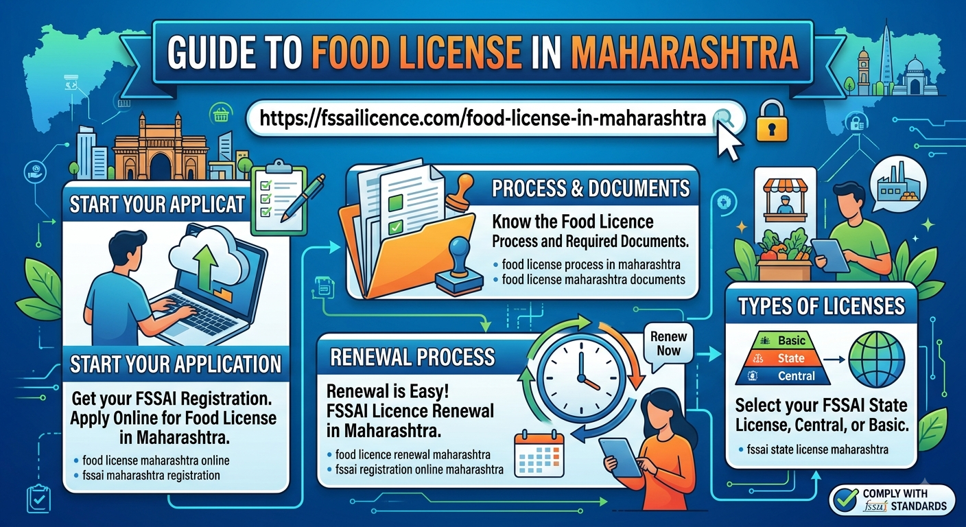 FSSAI State License Maharashtra – Who Needs It and How It Works