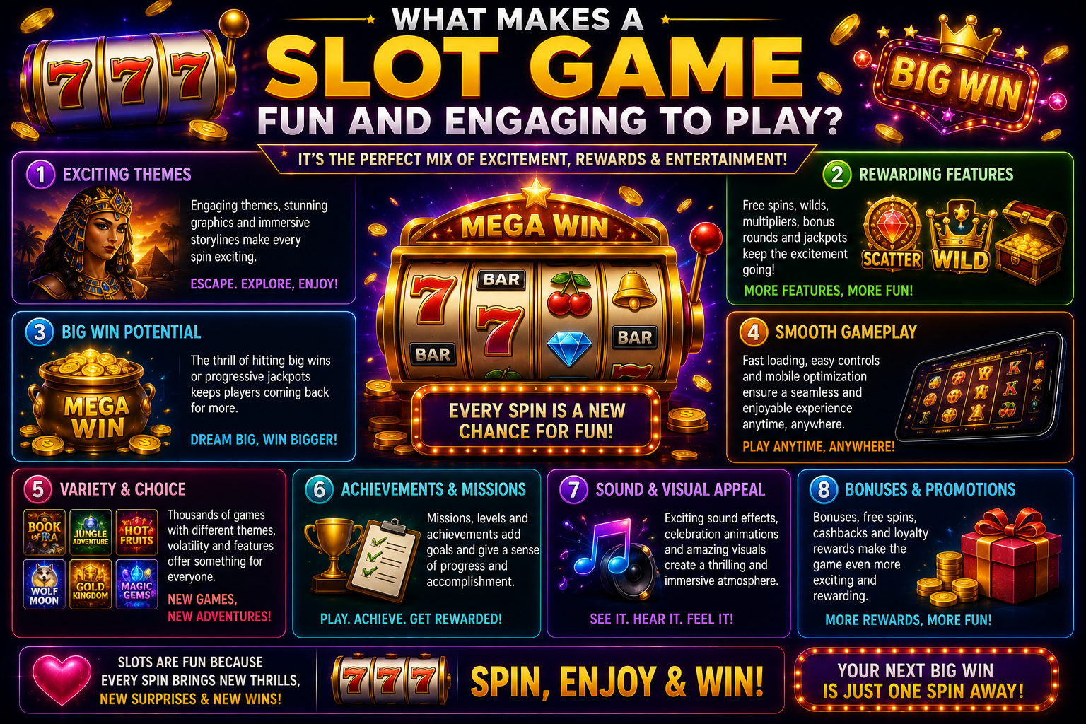 What Makes a Slot Game Fun and Engaging to Play?
