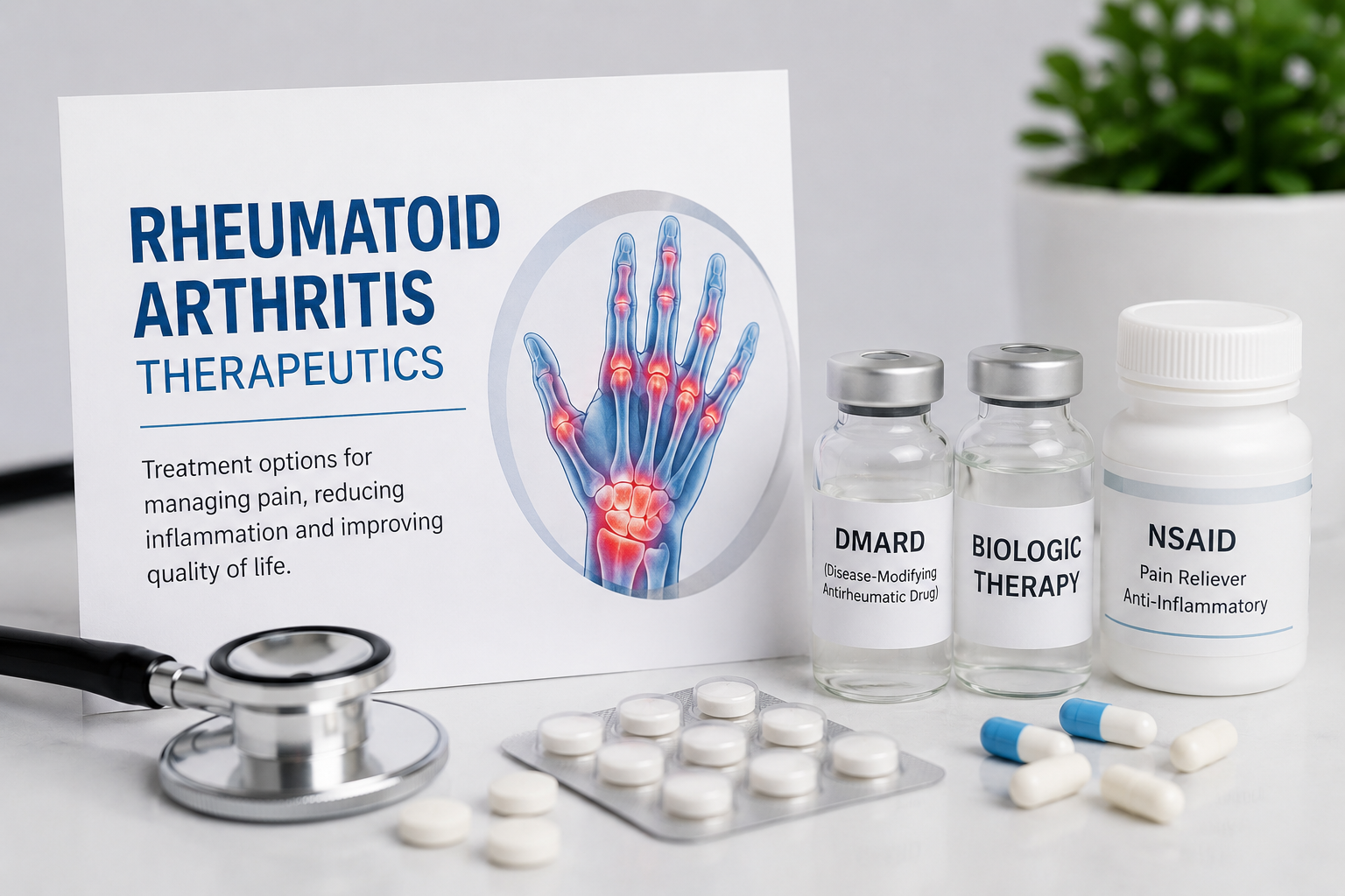 United States Rheumatoid Arthritis Therapeutics Market Biologics, DMARDs & JAK Inhibitors