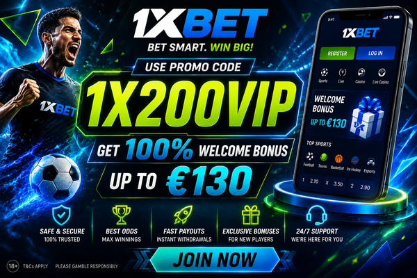 Best 1xBet Promo Code: 1X200VIP – Latest Deal