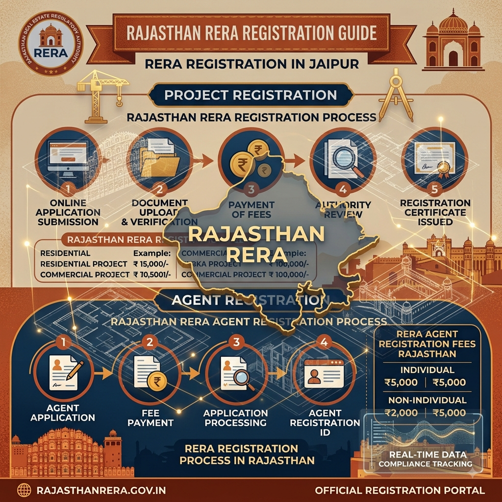 Rajasthan RERA Agent Registration and Its Importance for Property Dealers