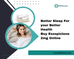 Buy Eszopiclone 2mg Online from Pills4cure – Sleep Better, Live Healthier
