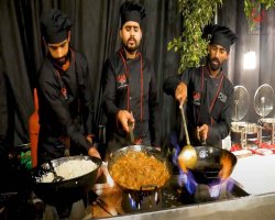 Outdoor Catering Services for Luxury Garden Weddings in Lahore