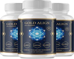 Gold Align Natural Support for Mental Clarity & Balance