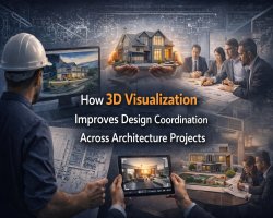 How 3D Visualization Improves Design Coordination Across Architecture Projects