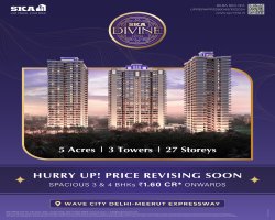 SKA Divine 3 & 4 BHK Flats in NH-24 Ghaziabad – A Smart Home for Modern Families