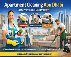 Apartment Cleaning Abu Dhabi – Book Professional Cleaners Now