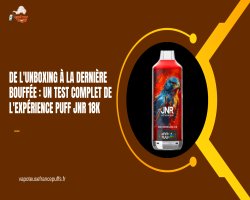 De l'Unboxing à la Dernière Bouffée : Un Test Complet de l'Expérience puff jnr 18k