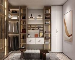 Modern Bedroom Storage with Custom Build-In Wardrobe KL
