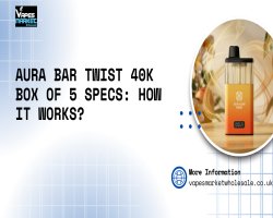 Aura Bar Twist 40K Box of 5 Specs: How It Works?