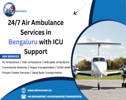 24/7 Air Ambulance Services in Bengaluru with ICU Support