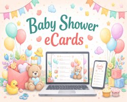 Latest Baby Shower eCards Trends – Modern Virtual Baby Cards & Baby Shower Card Ideas