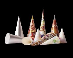 Custom Printed Two Color Cone Sleeves – A Smart Packaging Solution by Goto Packaging