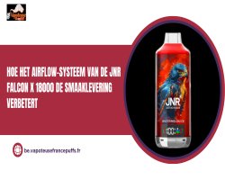 Hoe het airflow-systeem van de JNR Falcon X 18000 de smaaklevering verbetert