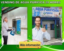 Poner una purificadora autoservicio y qué tan rentable es un vending de agua purificada