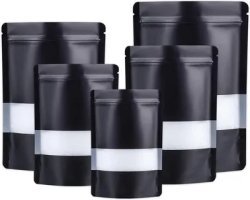 Premium Black Mylar Bags For Modern Packaging