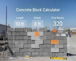 Concrete Block Calculator – Free Tool to Estimate Blocks, Mortar & Construction Costs