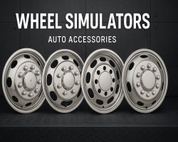 Heavy-Duty Stainless Steel Wheel Simulators for RV Travel