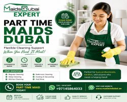 Tired of Cleaning After Work Book Part Time Maids Dubai