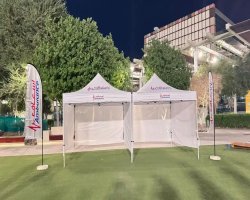 3×3 Gazebo Printing in Dubai – Premium Custom Branded Gazebos for Every Event