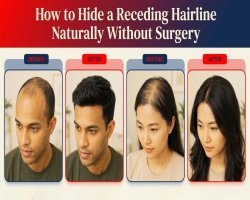 How to Hide a Receding Hairline Naturally Without Surgery