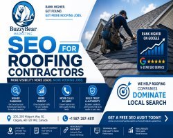 SEO for Roofing Contractors – Get More Local Roofing Leads with BuzzyBear Marketing