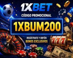 Codigo Promocional 1xBet Sin Deposito: 1X200VIP - Sin Depósito