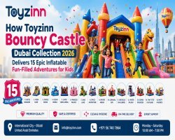 How Toyzinn Bouncy Castle Dubai Collection 2026 Delivers 15 Epic Inflatable Fun Filled Adventures for Kids