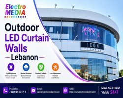 Invest in Outdoor LED Curtain Walls to Improve Your Brand Presence 