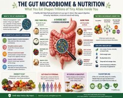 The Gut Microbiome and Nutrition: What Your Diet Is Really Doing Inside the Digestive System