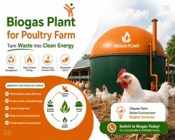 How Does a Biogas Plant Work for Poultry Farms in India?