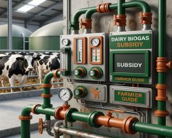 Government Subsidy on Dairy Farm Biogas Plants: Complete Farmer Guide