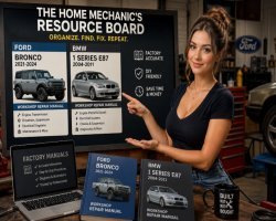 The Home Mechanic's Resource Board: Organizing Workshop Manuals That Actually Get Used